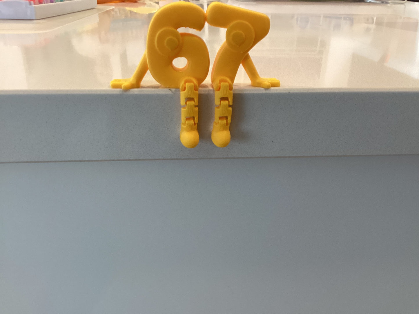 Six Seven 3D Printed (6 7)